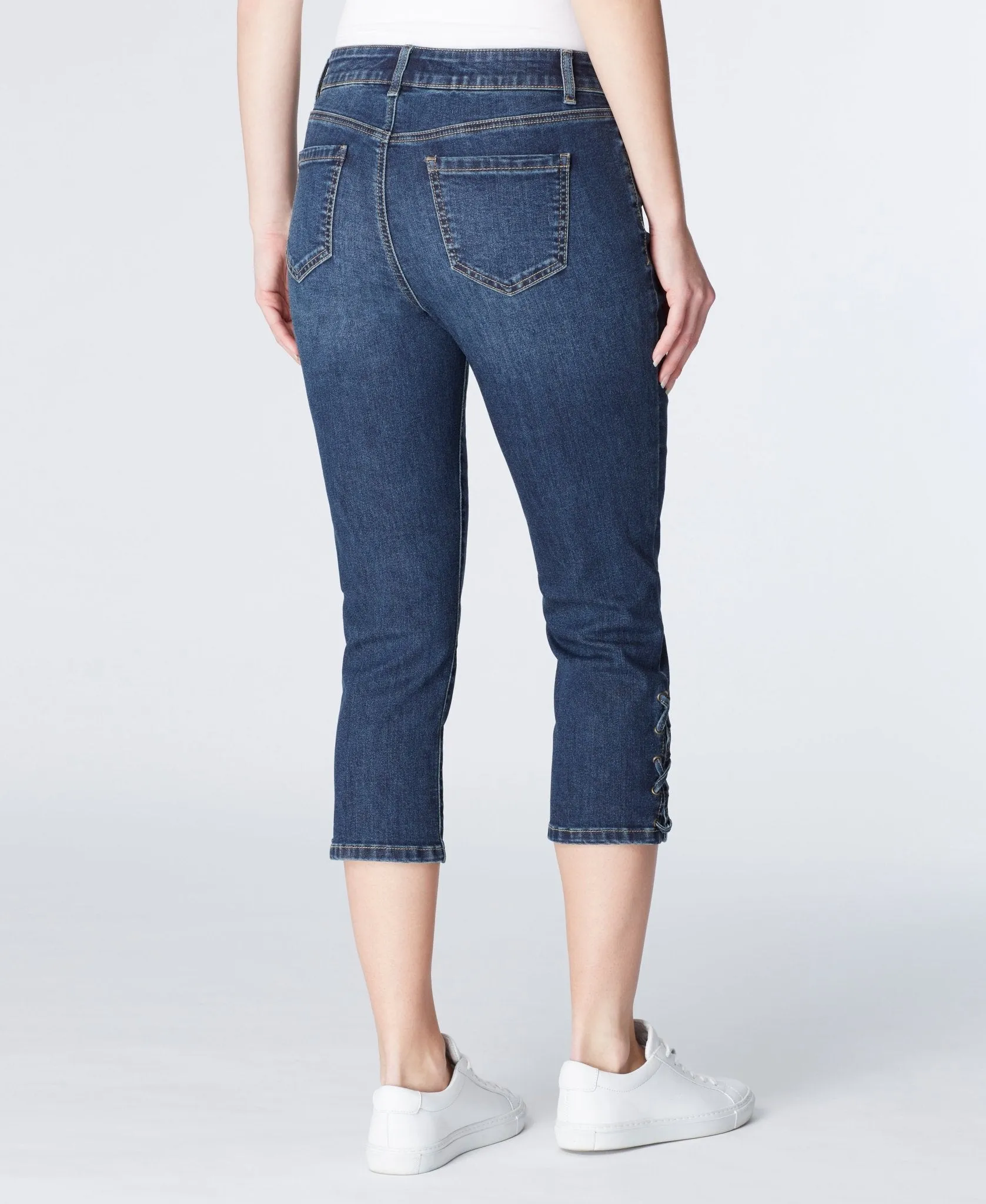 Signature Capri With Side Slit And Lace sold by Dress Barn product image thumbnail 2