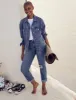 Westport Signature Straight Leg Jeans with Destruction sold by Dress Barn