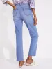 Westport Signature Straight Leg Jeans with Destruction sold by Dress Barn