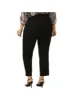 Roz & Ali™ Tummy Control Millennium Ankle Pant With Grommet Rivet Tape Trim - Plus sold by Dress Barn