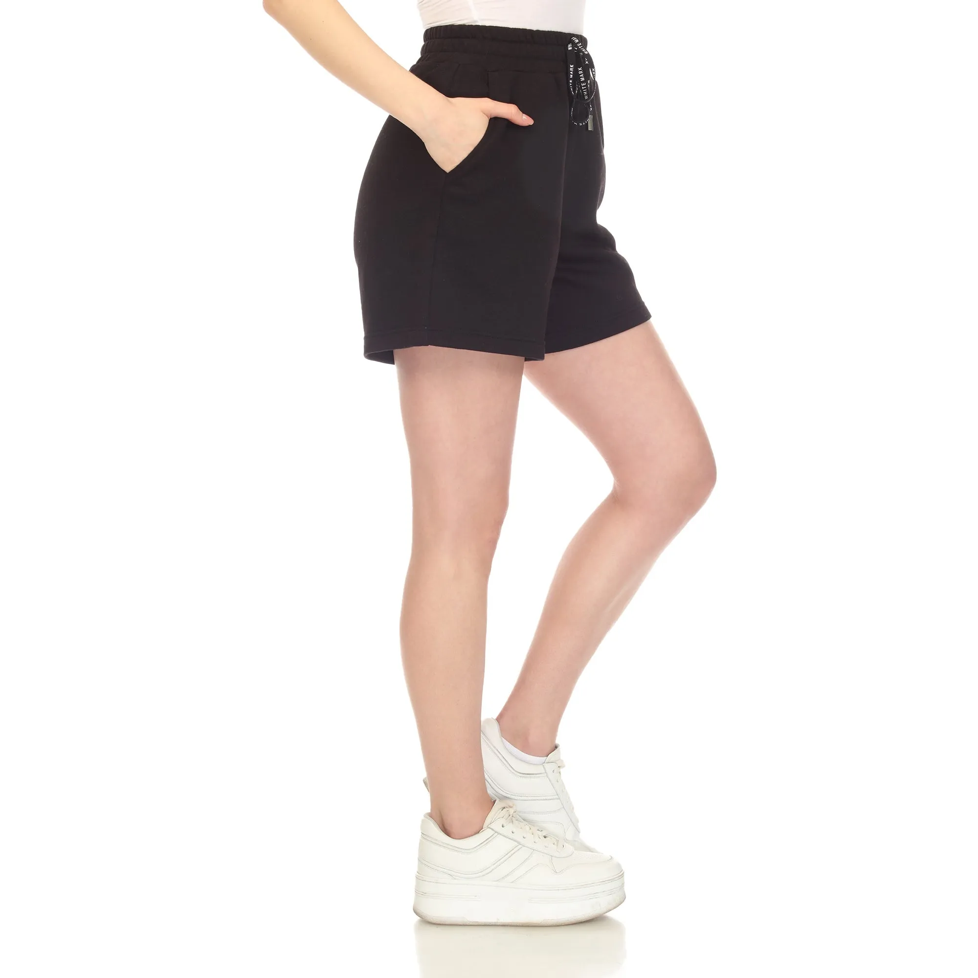 Super Soft Drawstring Waistband Sweat Short sold by Dress Barn product image thumbnail 2