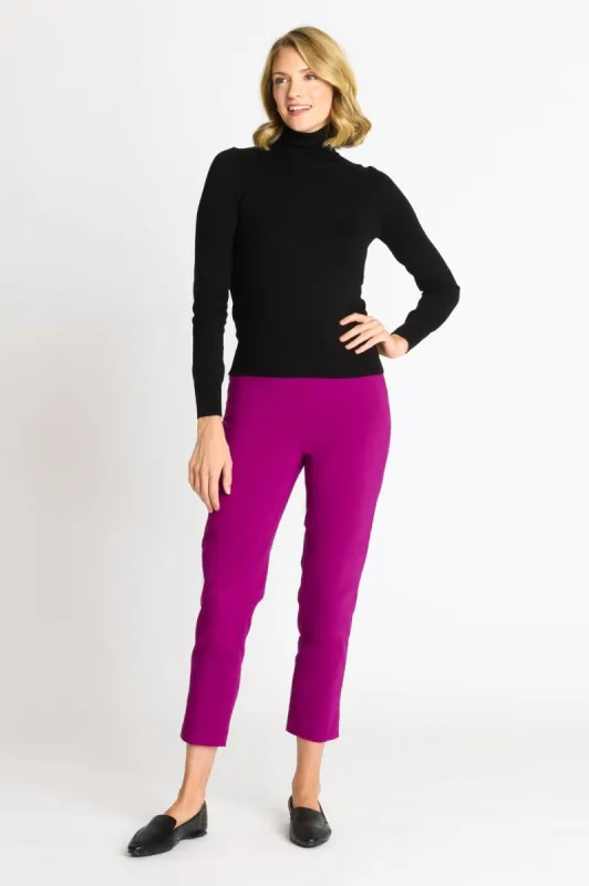 Roz & Ali™ Superstretch Magenta Pull On Ankle Pants sold by Dress Barn