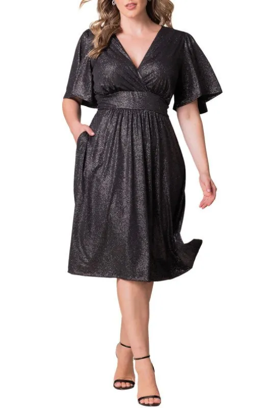 Crystal Cove Midi Cocktail Dress - Plus made by Dress Barn