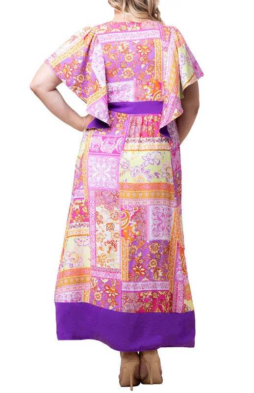 Mediterranean Breeze Maxi Dress - Plus sold by Dress Barn product image thumbnail 3