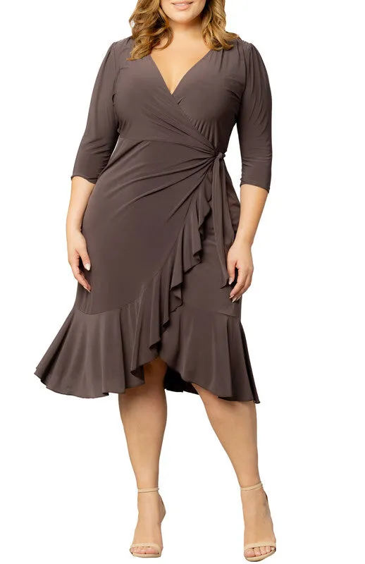 Java Whimsy Wrap Dress - Plus sold by Dress Barn