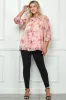 3/4 Knot Sleeve Front & Back Yoke Lined Blouse - Plus sold by Dress Barn