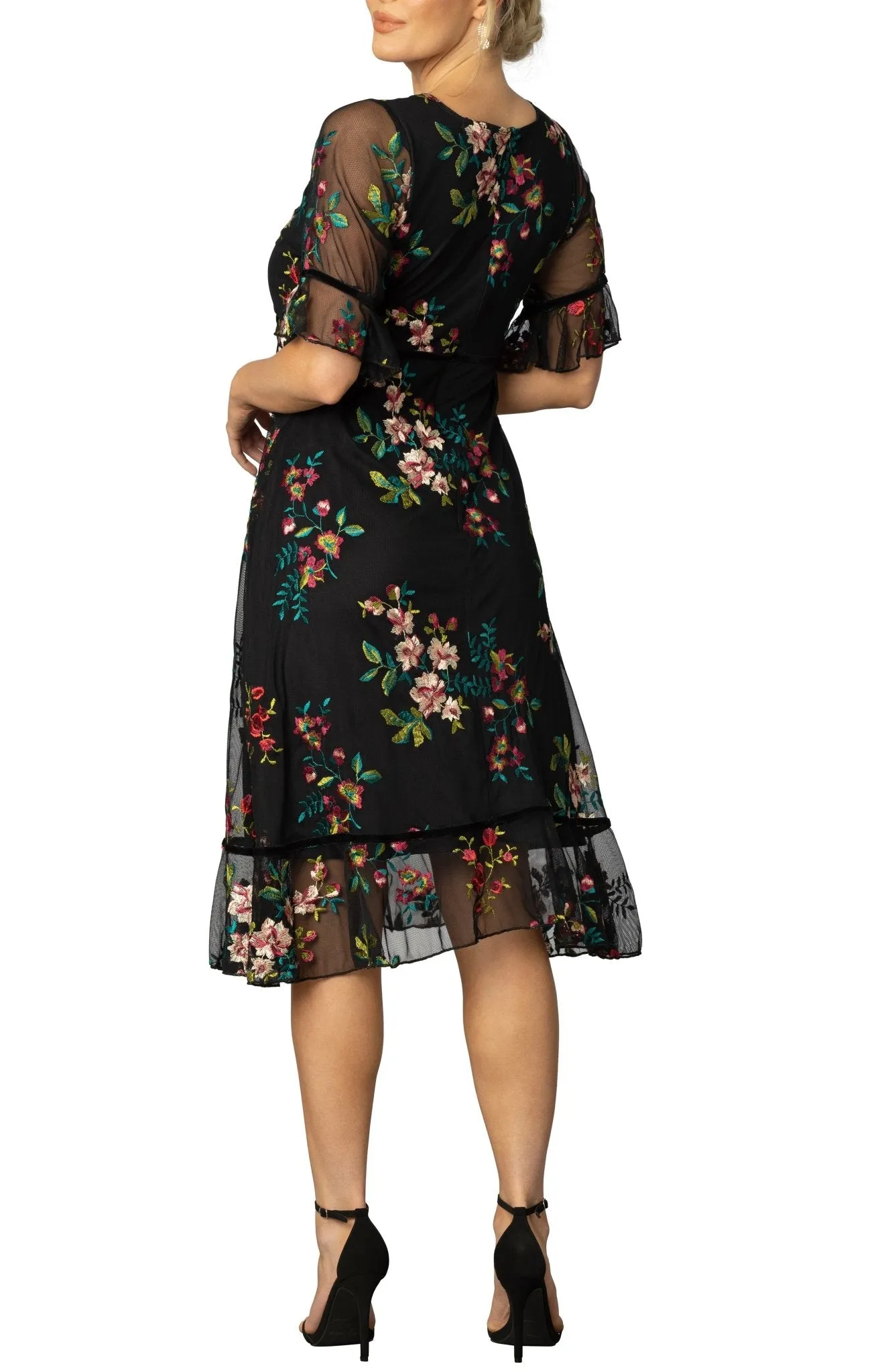 Wildflower Embroidered Dress sold by Dress Barn product image thumbnail 2