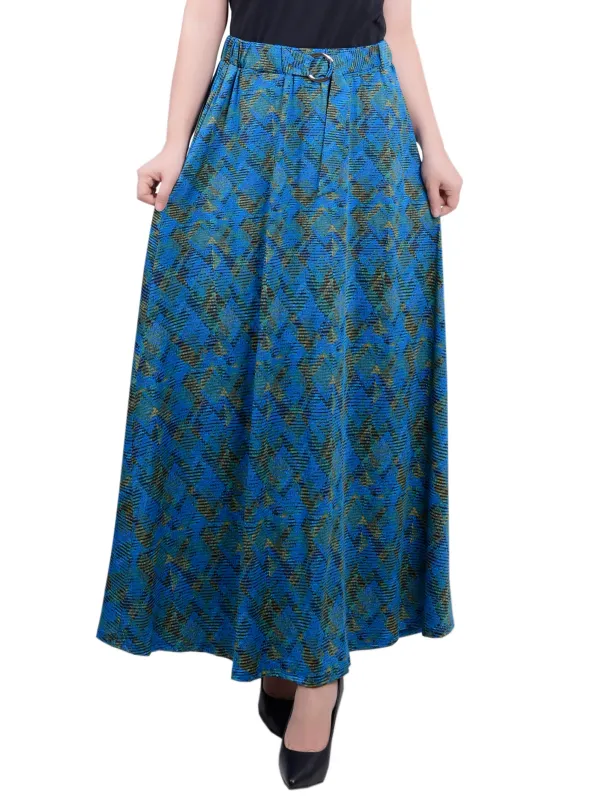 Surf Tictac Ring Detail Midi-Length Skirt - Petite sold by Dress Barn