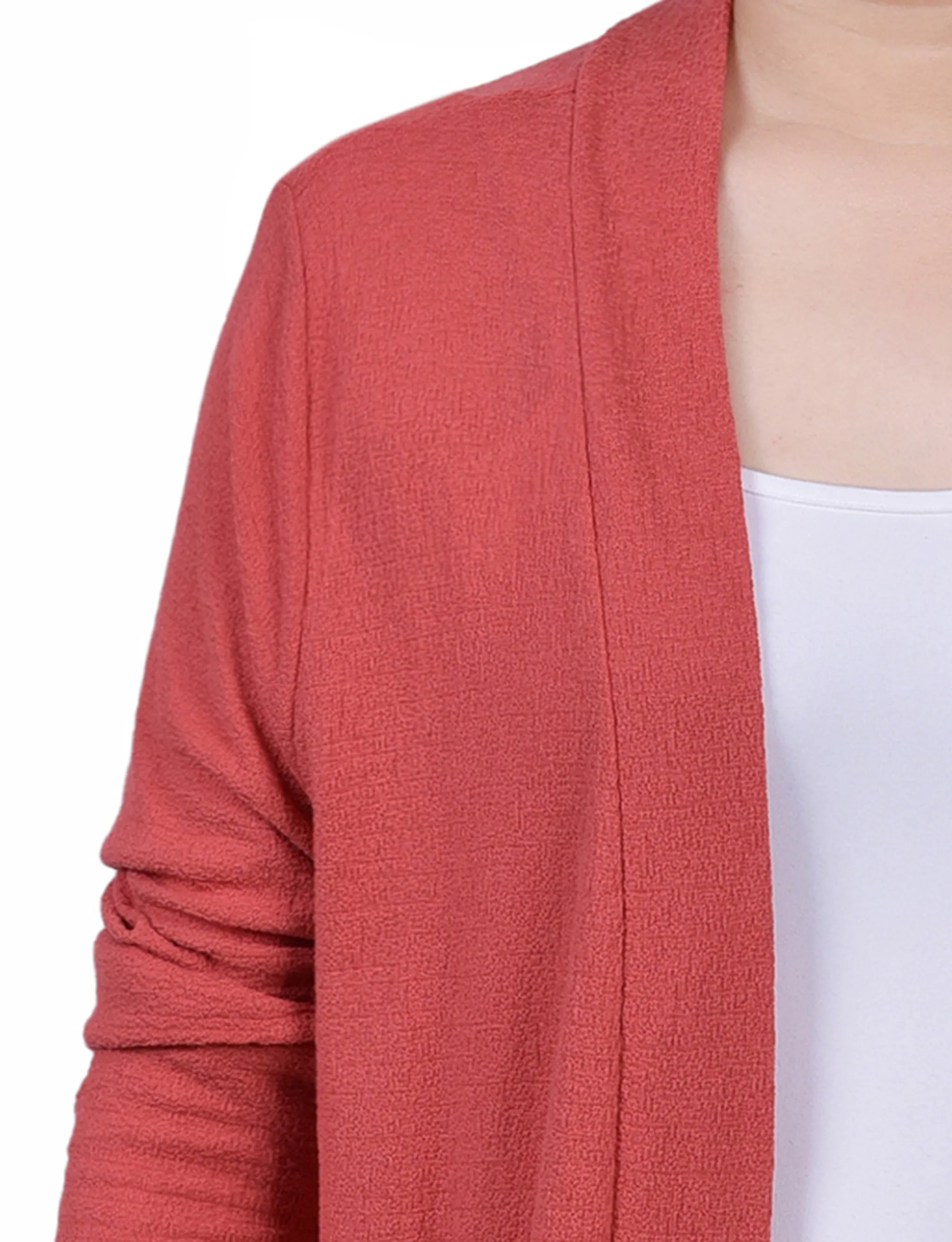 Coral Knee Length Cardigan - Petite sold by Dress Barn product image thumbnail 3