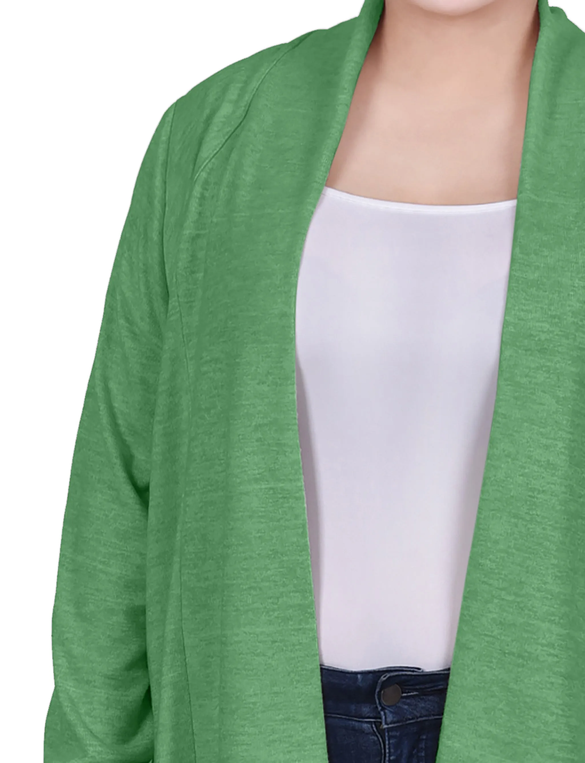 Zephyr Green Long Sleeve Cardigan - Plus sold by Dress Barn product image thumbnail 3