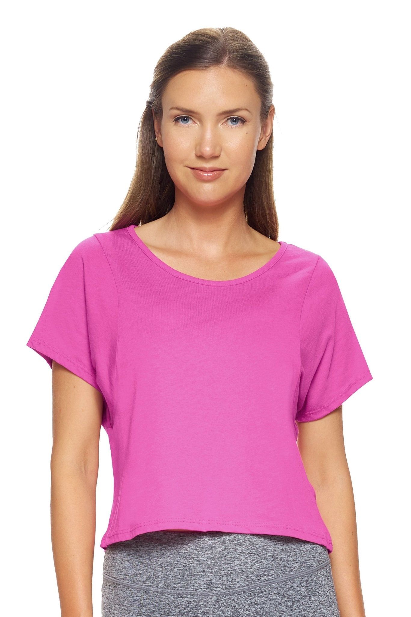 MoCA Plant Based Cropped T-Shirt - Plus sold by Dress Barn