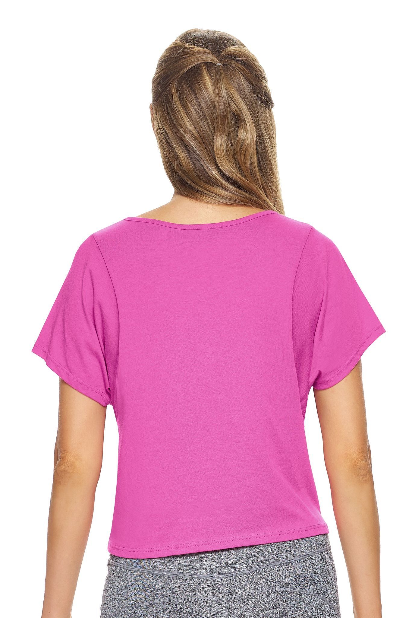 MoCA Plant Based Cropped T-Shirt - Plus sold by Dress Barn product image thumbnail 3