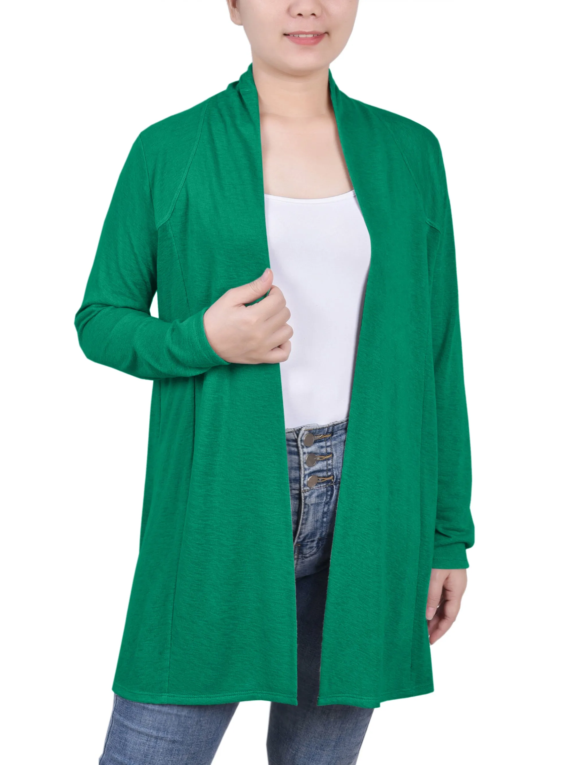Parakeet Long Sleeve Cardigan sold by Dress Barn