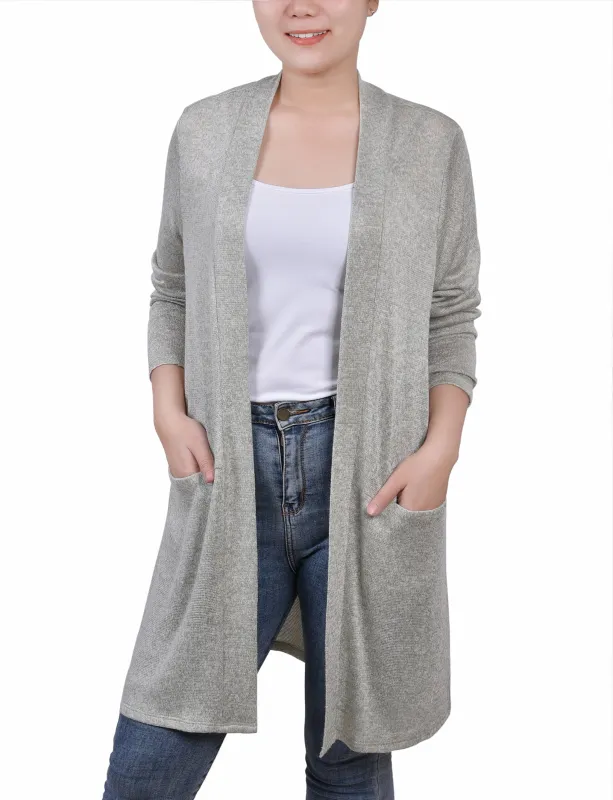 Sage Long Sleeve Cardigan sold by Dress Barn