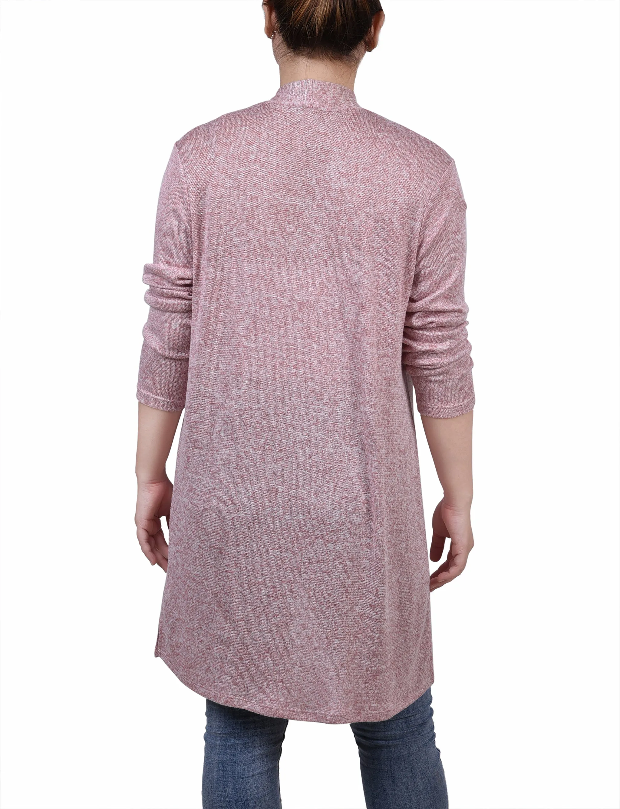 Peach Long Sleeve Cardigan sold by Dress Barn product image thumbnail 4