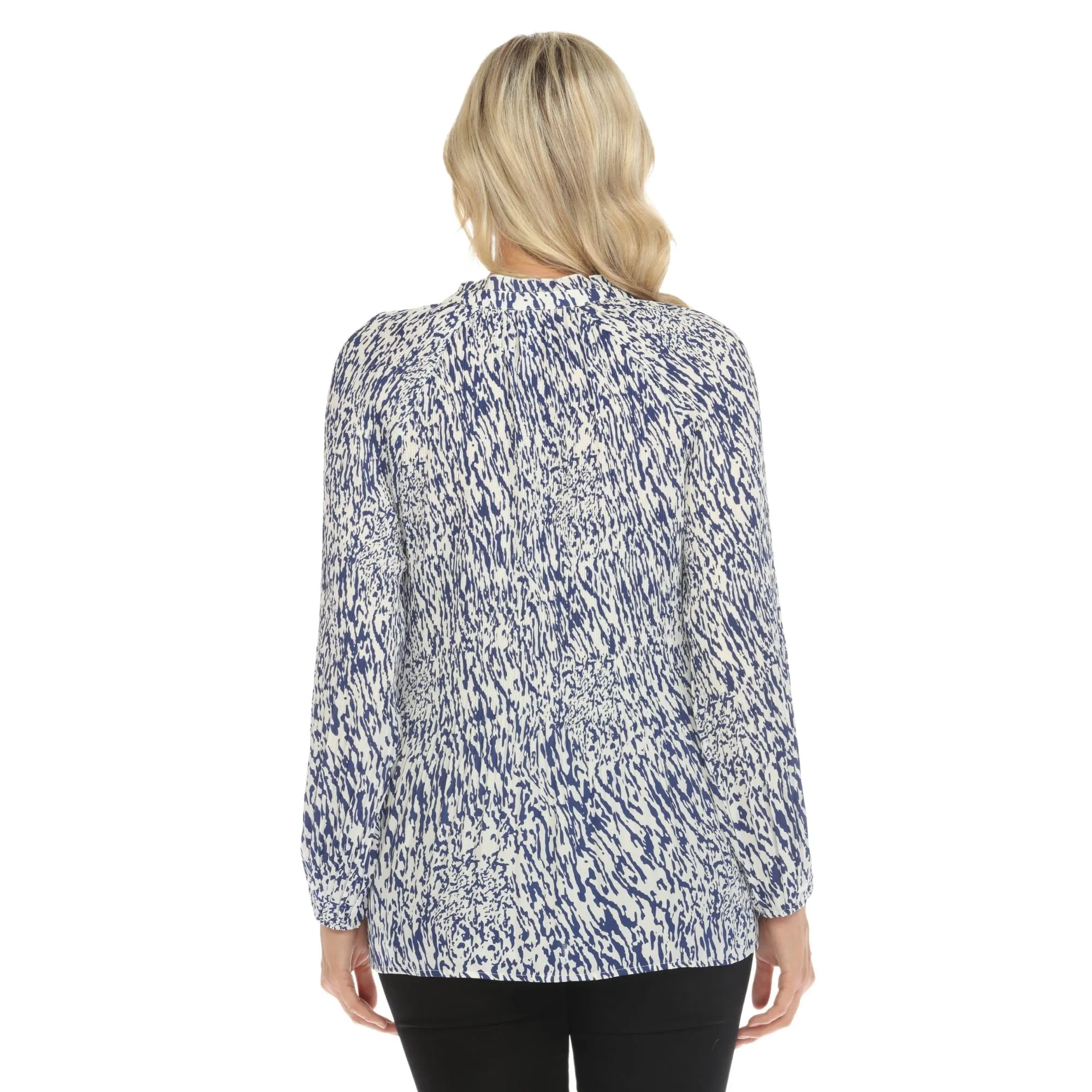 Women's Printed Peasant Blouse sold by Dress Barn product image thumbnail 2