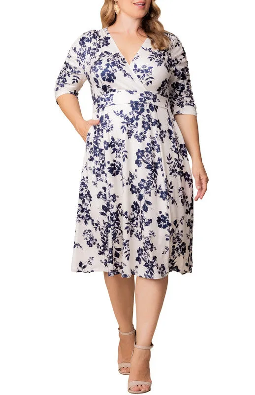Gabriella Midi Dress - Plus sold by Dress Barn