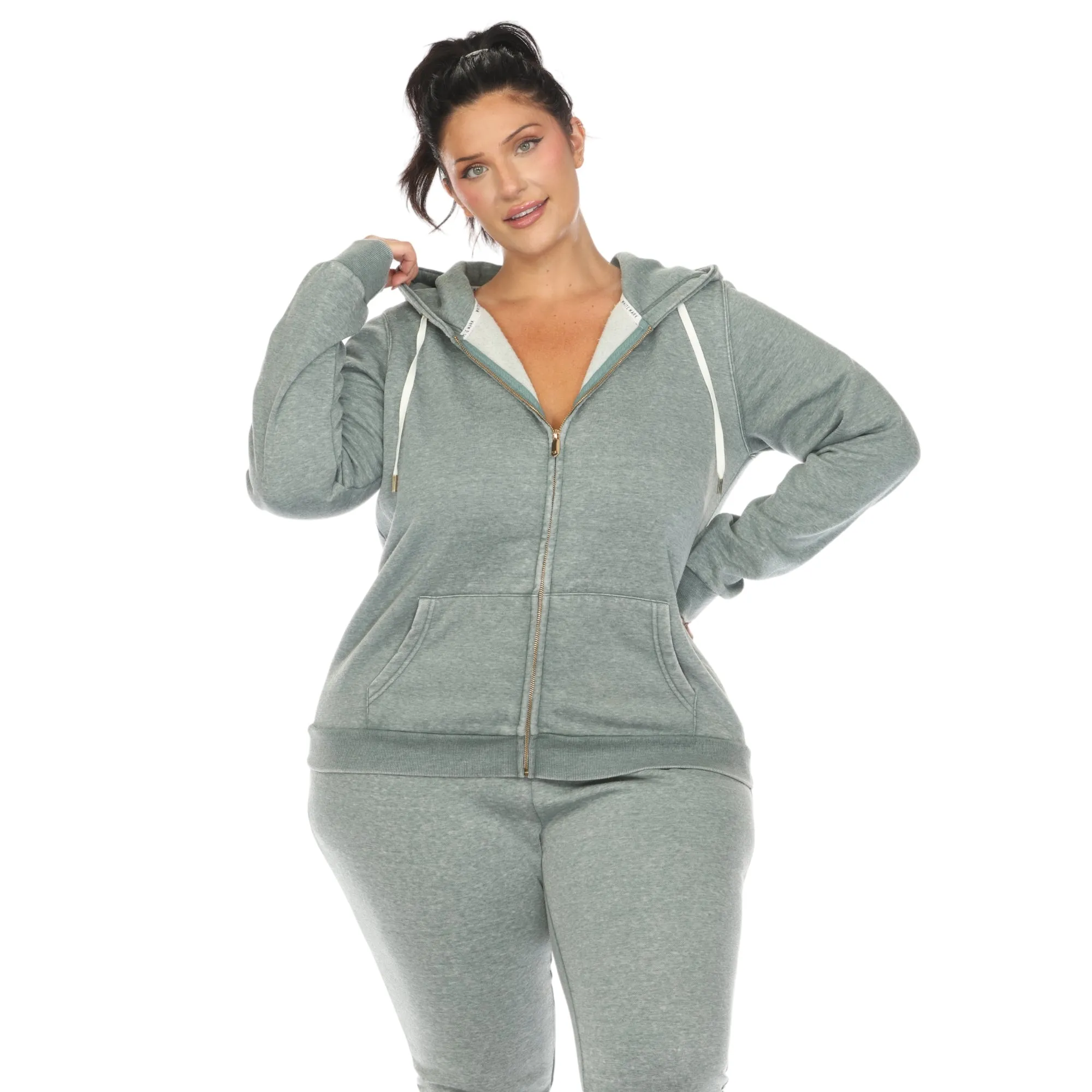 Burnout Jogger Set - Plus sold by Dress Barn product image thumbnail 3