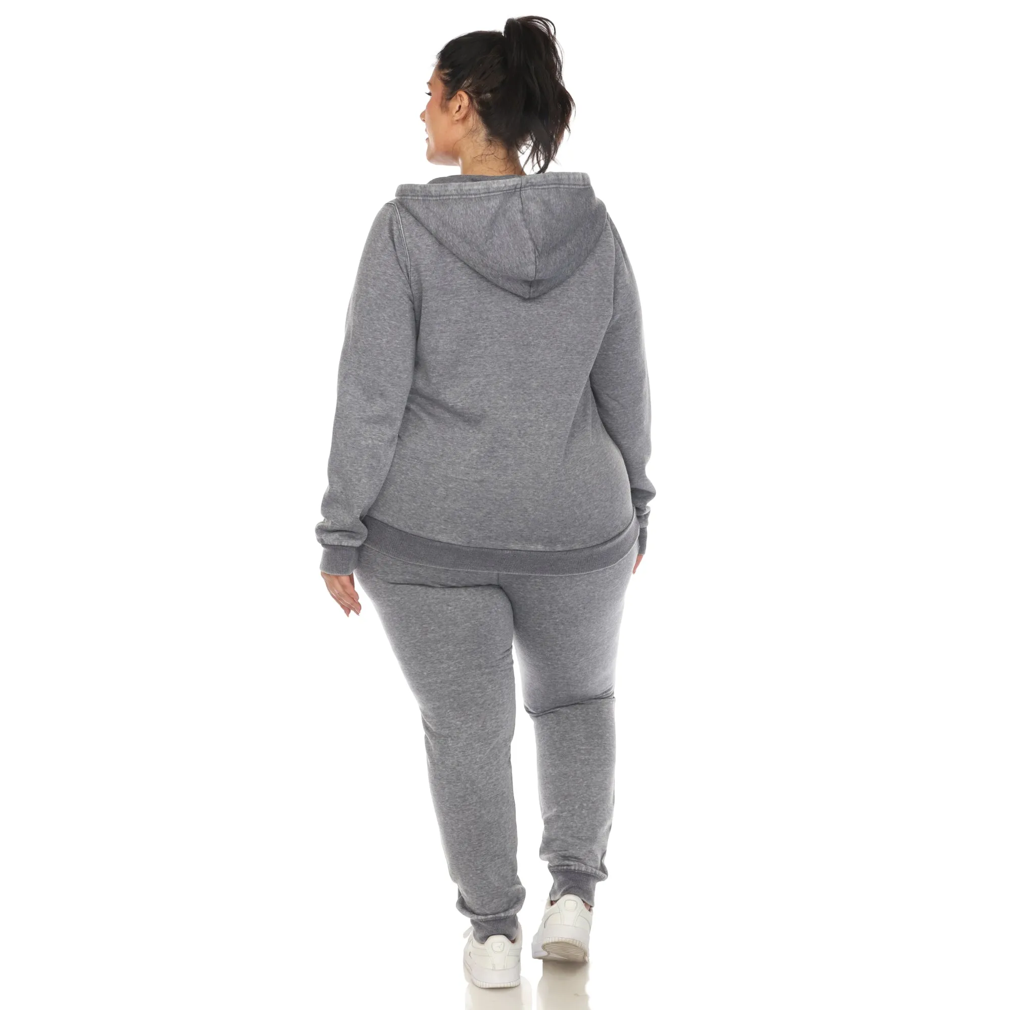 Burnout Jogger Set - Plus sold by Dress Barn product image thumbnail 4