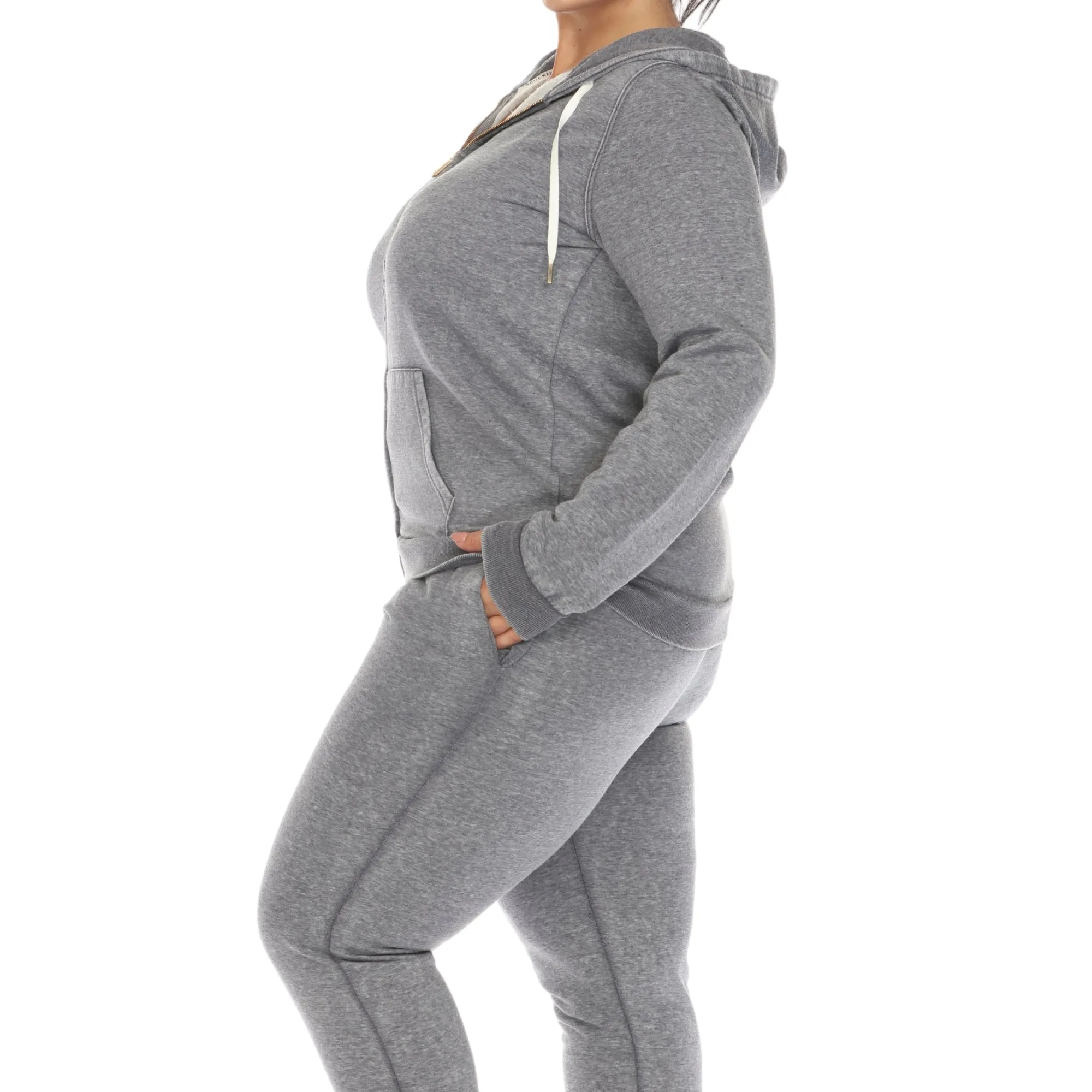 Burnout Jogger Set - Plus sold by Dress Barn product image thumbnail 5