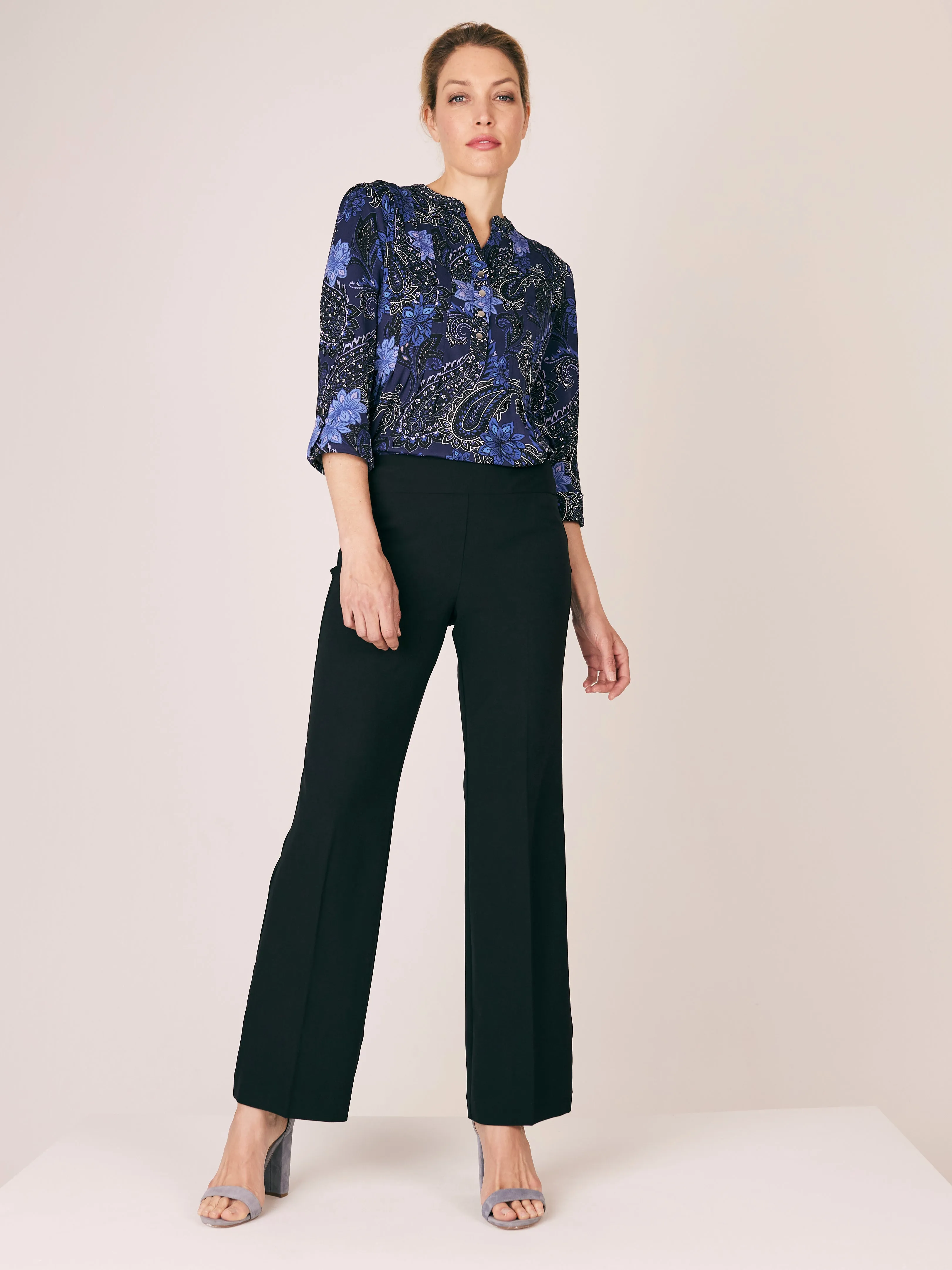 Roz & Ali™ Secret Agent Pull On Tummy Control Pants, Tall Length sold by Dress Barn product image thumbnail 2