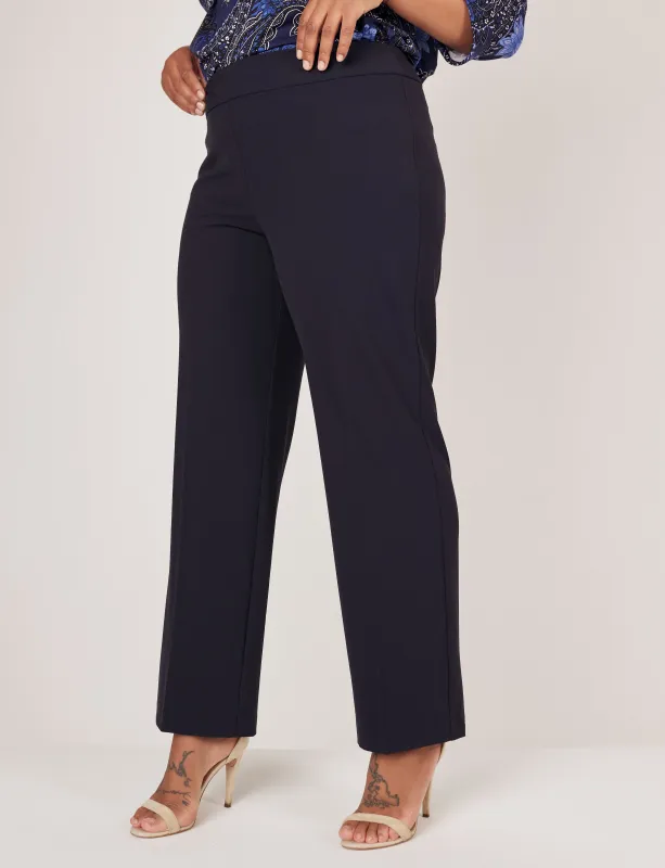Roz & Ali™ Secret Agent Pull On Tummy Control Pants, Short Length Plus sold by Dress Barn