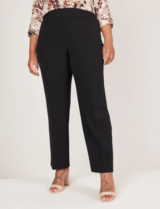 Roz & Ali™ Secret Agent Pull On Tummy Control Pants, Tall Length Plus sold by Dress Barn