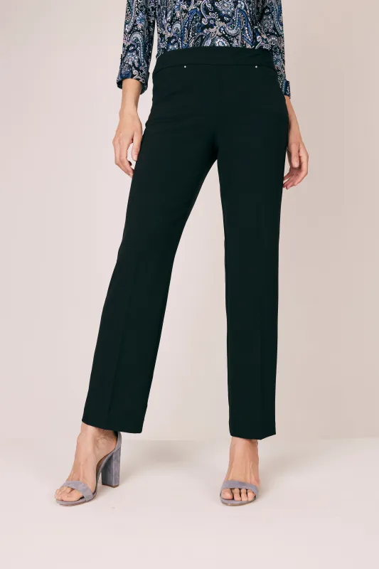 Roz & Ali™ Secret Agent Pull On Tummy Control Pants Straight Leg - Plus - Short Length sold by Dress Barn