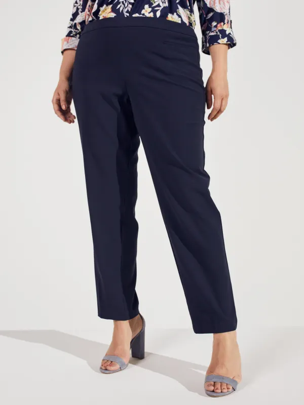 Roz & Ali™ Secret Agent Pull On Tummy Control Pants With L Pockets, Plus sold by Dress Barn