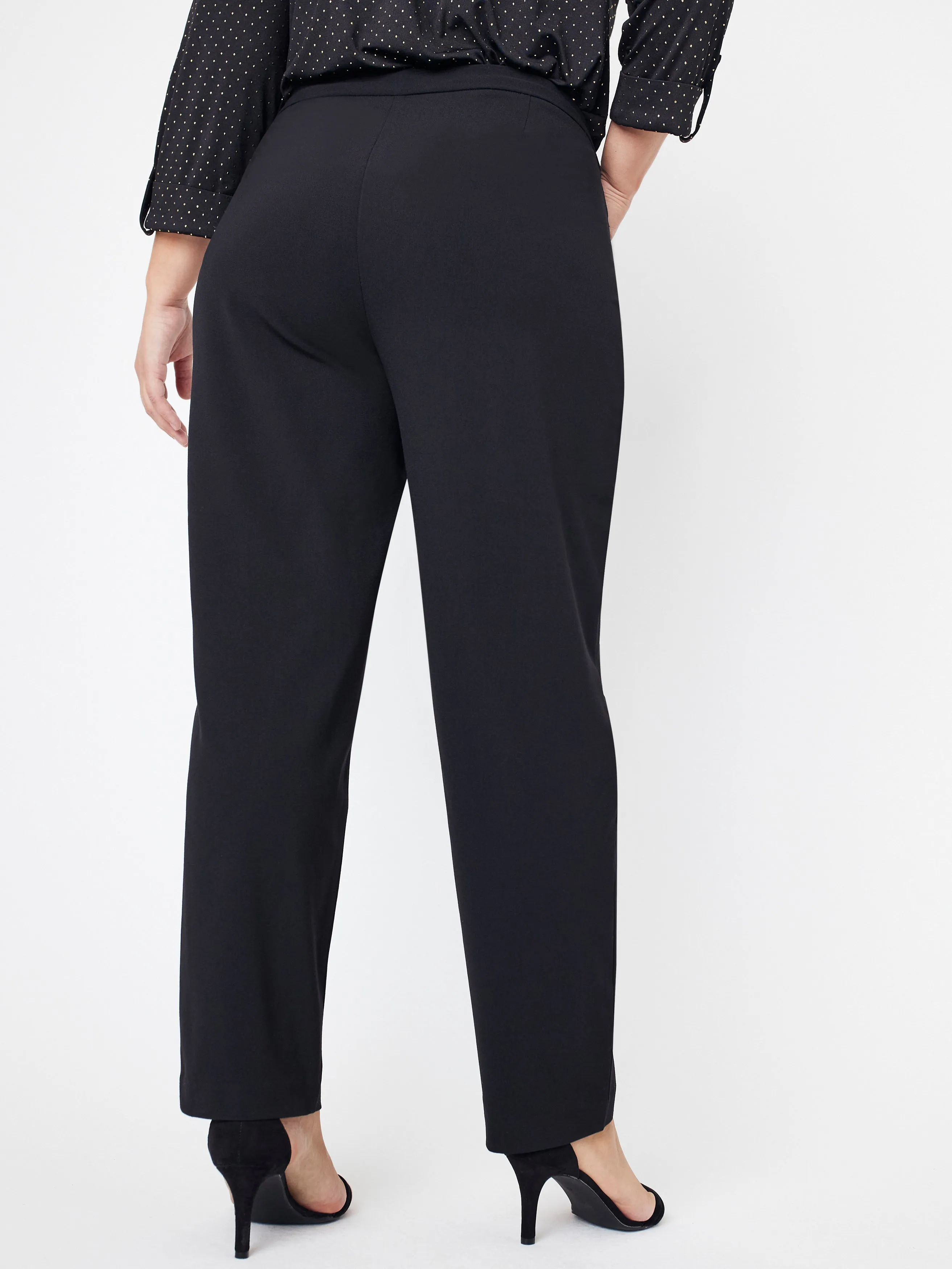 Roz & Ali™ Secret Agent Pull On Tummy Control Pants With L Pockets, Short Length Plus sold by Dress Barn product image thumbnail 5