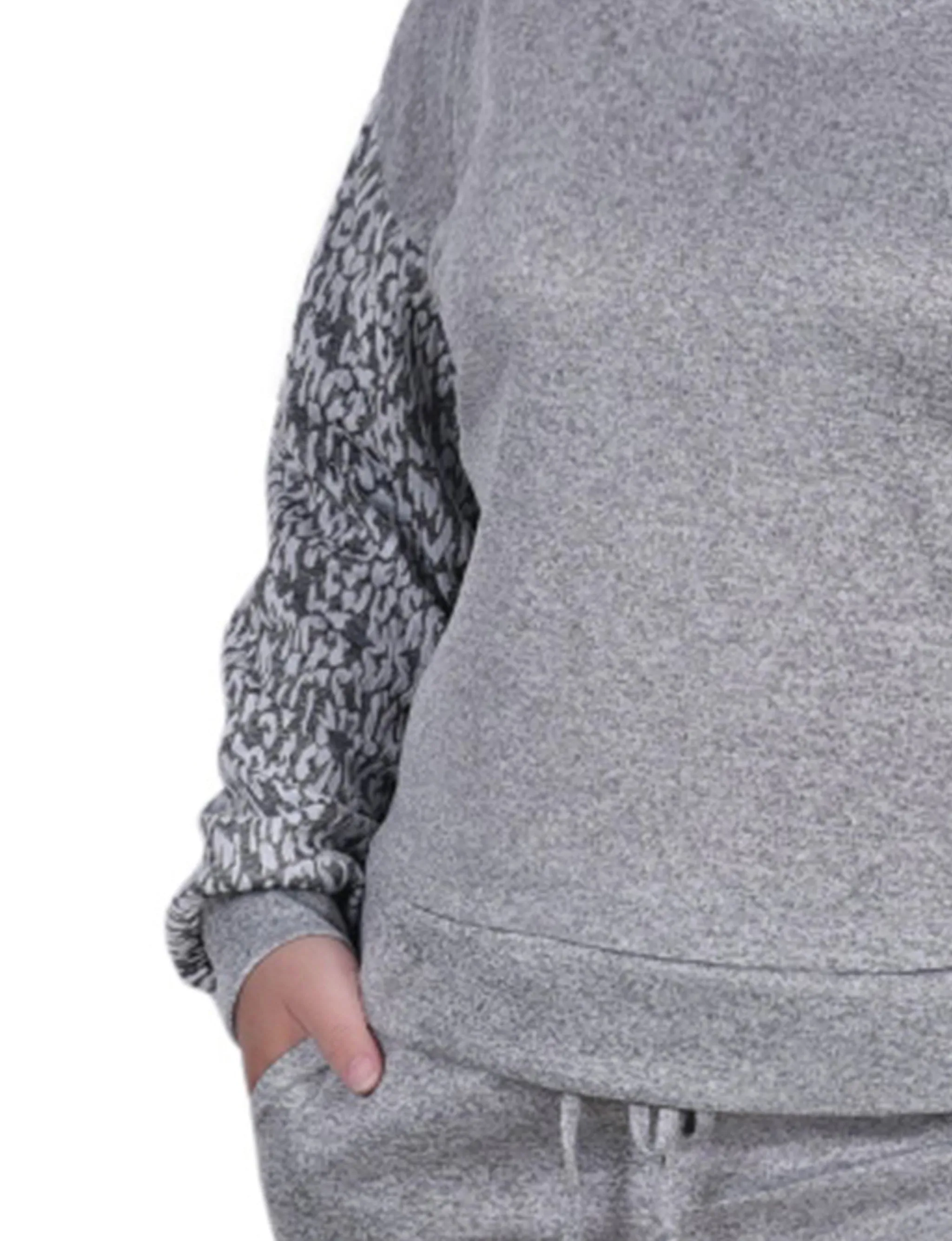 NY Collection Plus Size Long Sleeve Jogger Set sold by Dress Barn product image thumbnail 2