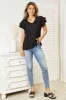 Flutter Sleeve Top - Plus sold by Dress Barn