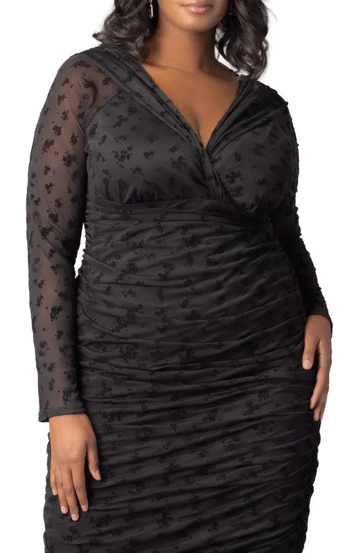 Betsey Ruched Dress - Plus sold by Dress Barn product image thumbnail 3