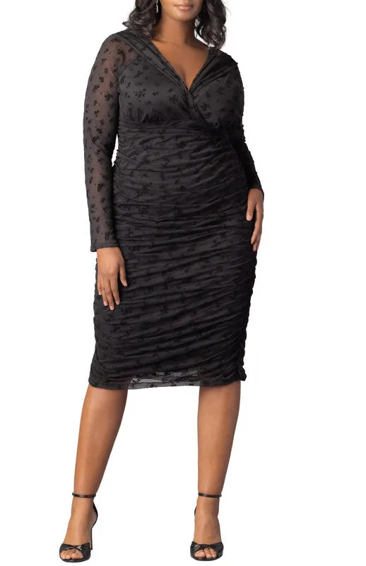 Betsey Ruched Dress - Plus sold by Dress Barn