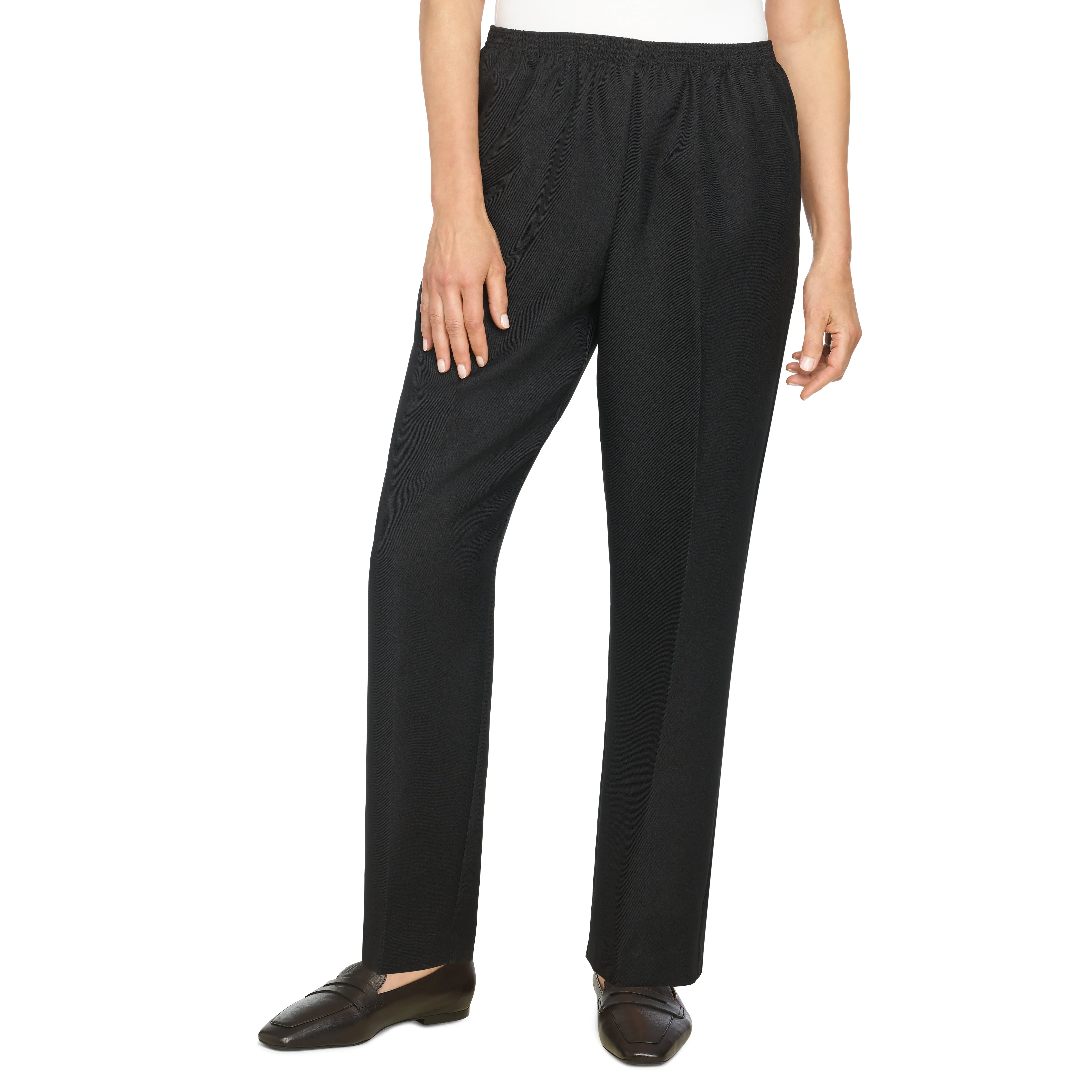 Alfred Dunner Classic Proportioned Pant Average Length, Petite sold by Dress Barn