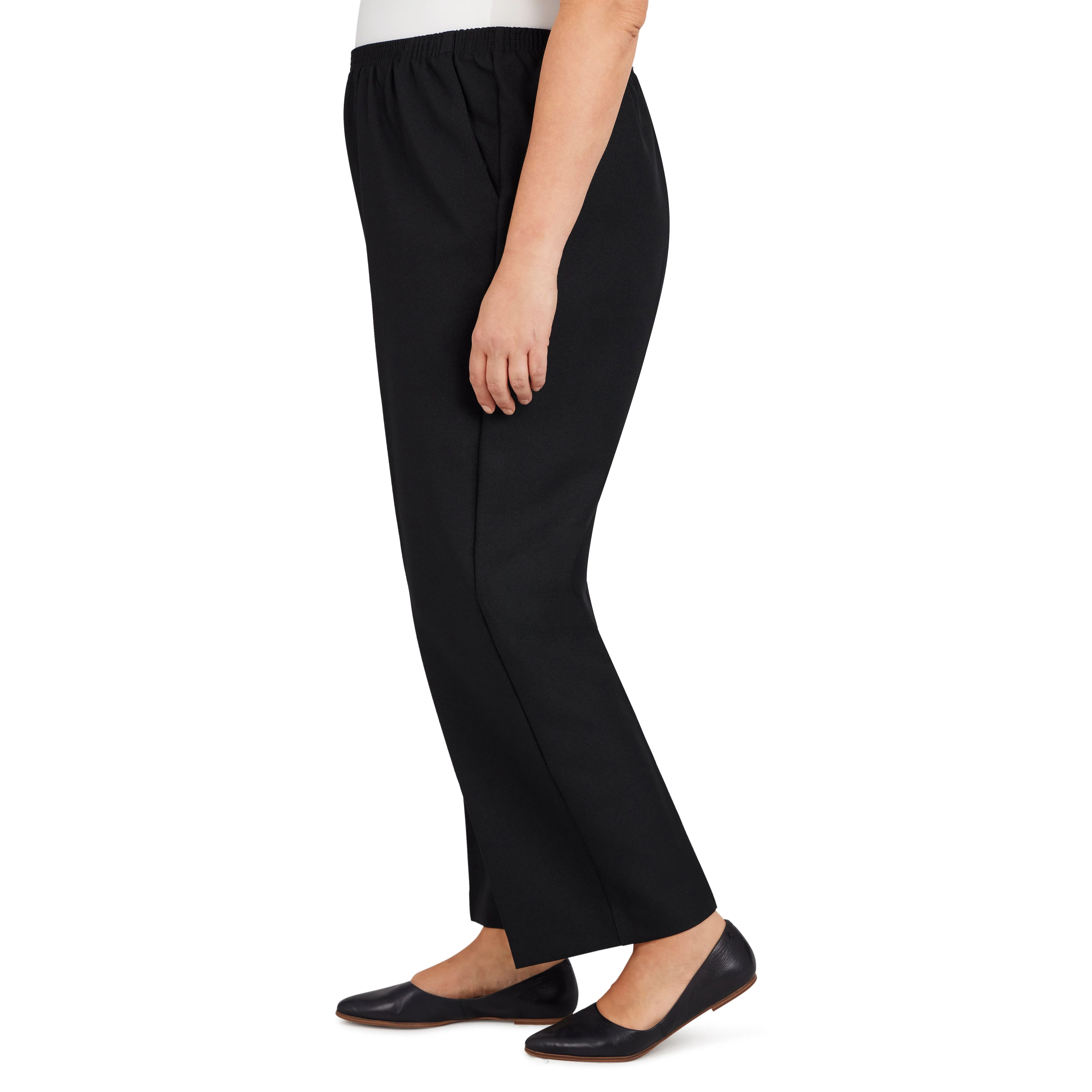 Alfred Dunner Classic Proportioned Pant Short Length, Plus sold by Dress Barn product image thumbnail 4