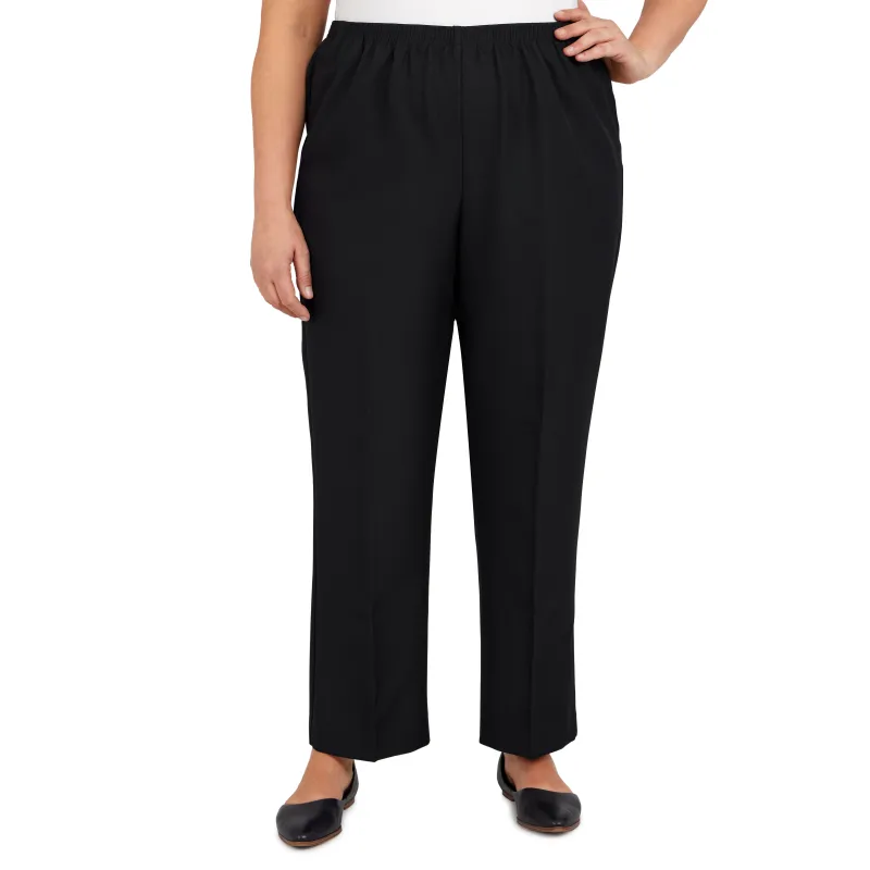 Alfred Dunner Classic Proportioned Pant Short Length - Plus made by Dress Barn