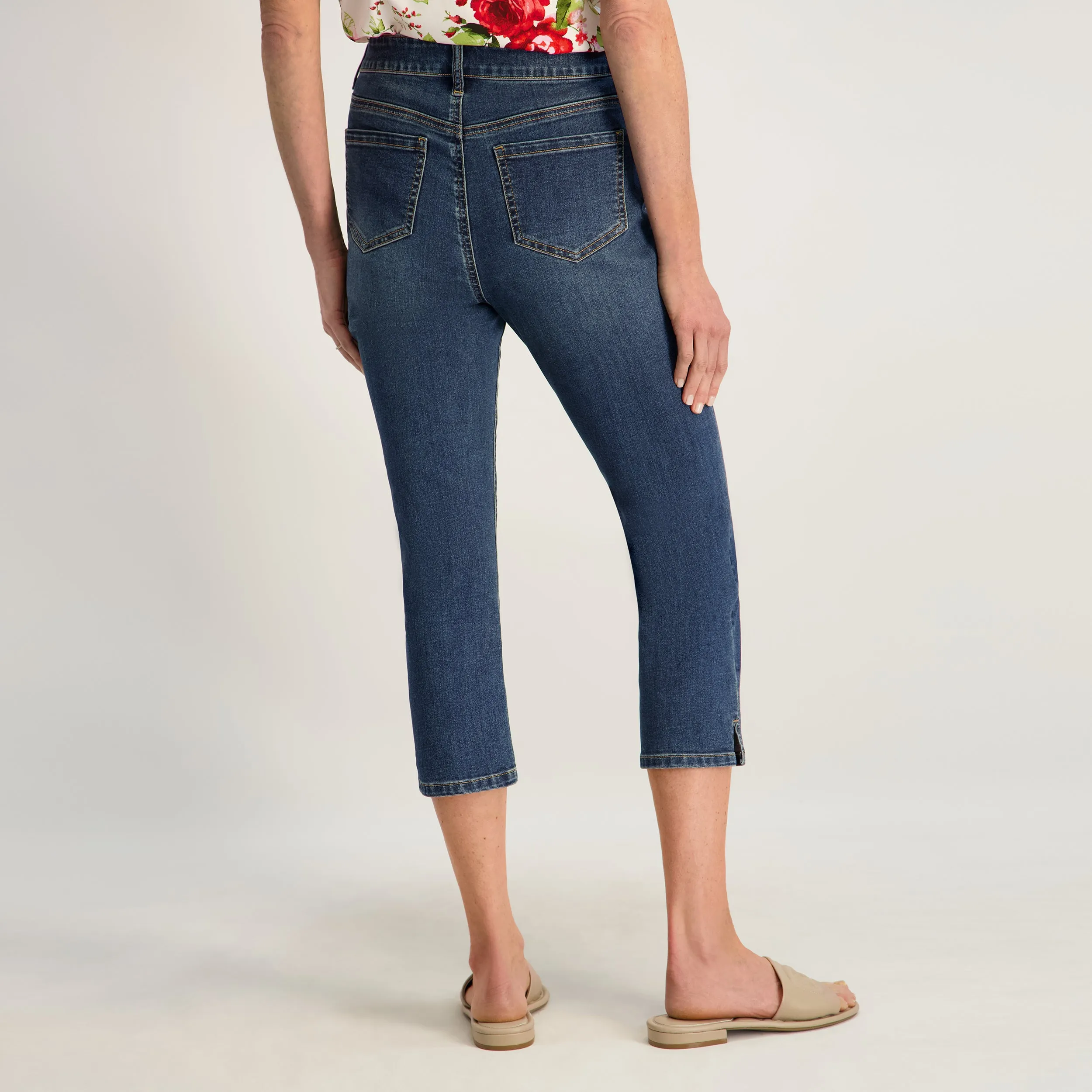 Westport Signature Side Slit Capri in Vintage sold by Dress Barn product image thumbnail 4