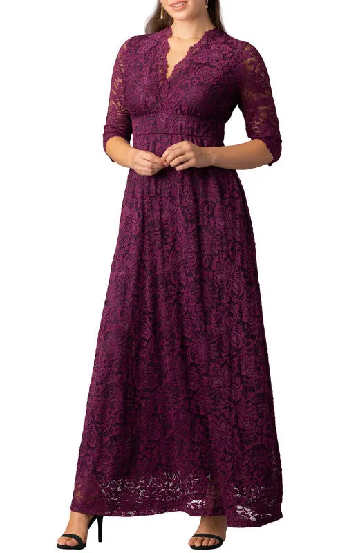 Maria Lace Evening Gown made by Dress Barn