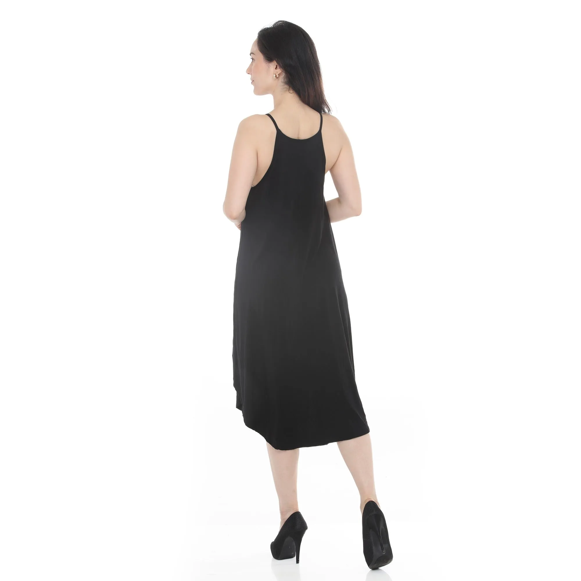 Women's Halter Neck Swing Midi Dress sold by Dress Barn product image thumbnail 3