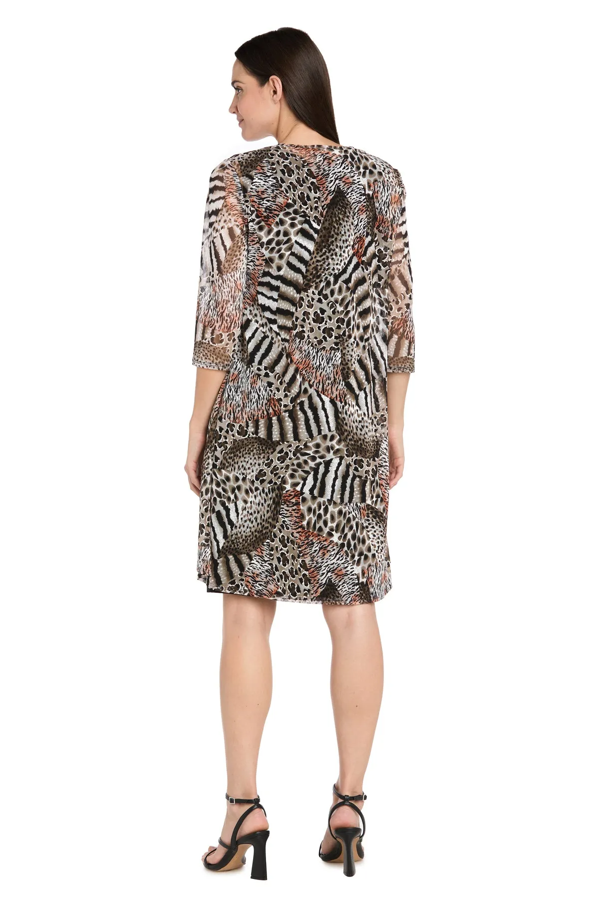 2-Piece Jacket Dress with Detachable Necklace sold by Dress Barn product image thumbnail 2