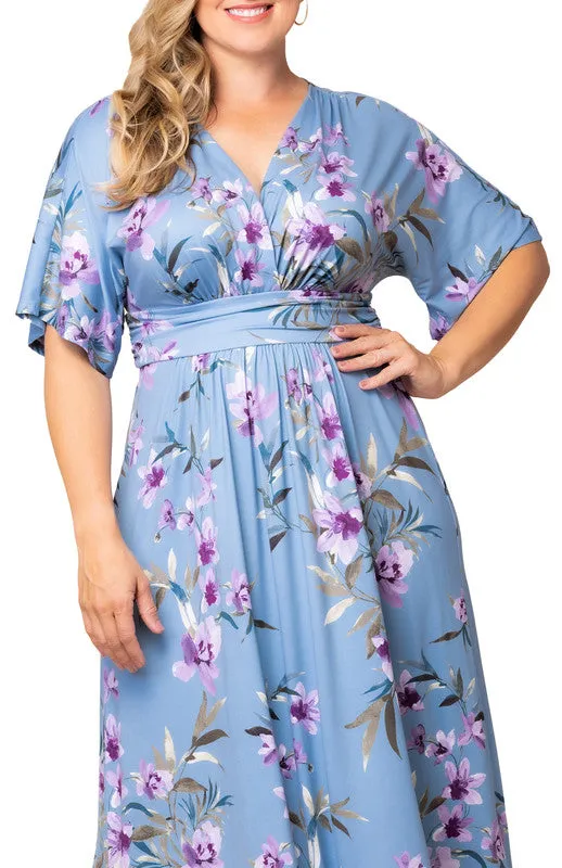 Vienna Maxi Dress - Dreamy Blue - Plus sold by Dress Barn product image thumbnail 3