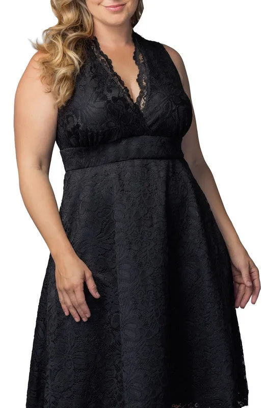 Pin Up Boudoir Lace Cocktail Dress - Plus sold by Dress Barn product image thumbnail 3