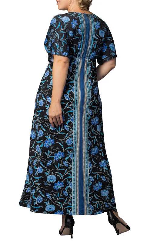 Wanderlust Border Print Maxi Dress - Plus sold by Dress Barn product image thumbnail 5