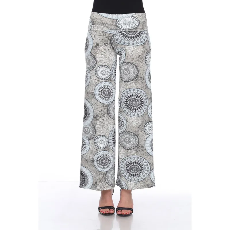 Circle Print Palazzo Pants sold by Dress Barn