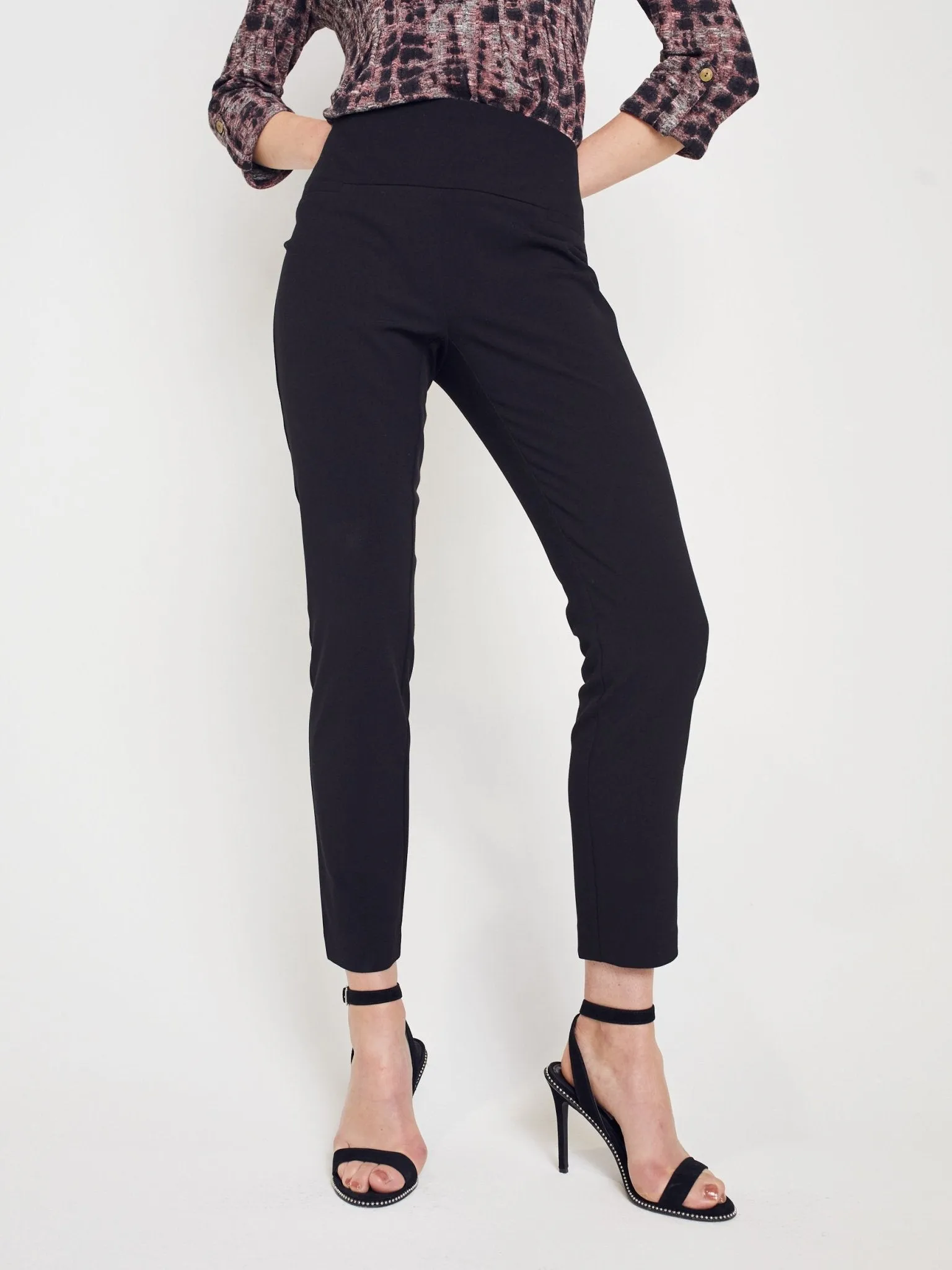 Roz & Ali™ Secret Agent Pants Tummy Control Slim Leg Pants sold by Dress Barn