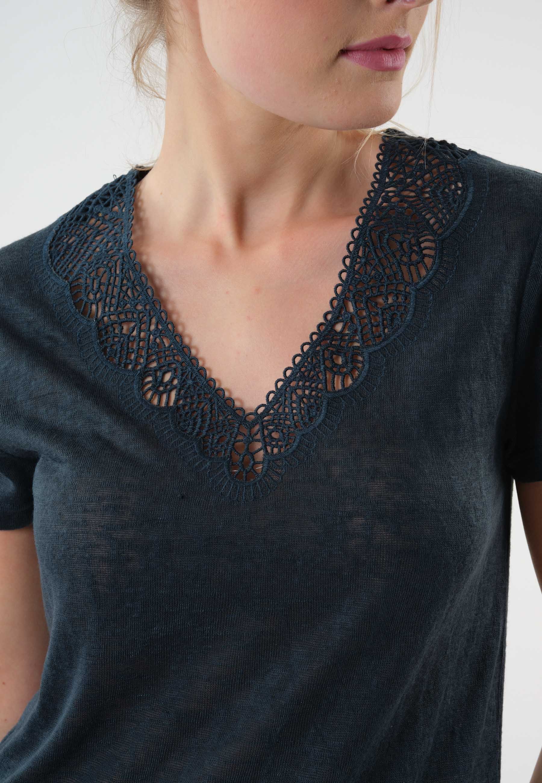 Deeluxe Hayden V Neck T-Shirt sold by Dress Barn product image thumbnail 3