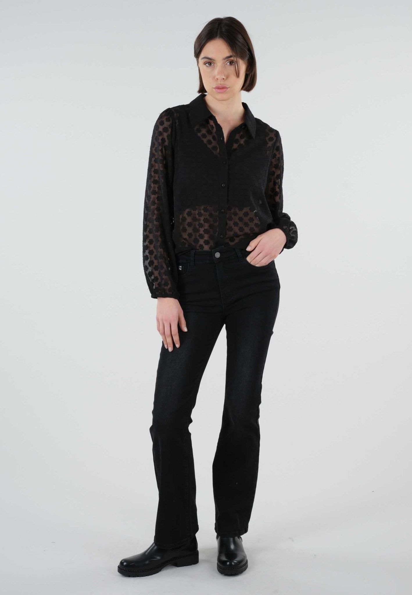 Deeluxe Indira Shirt sold by Dress Barn product image thumbnail 5