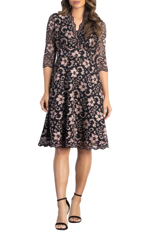 Mon Cherie Lace Dress made by Dress Barn