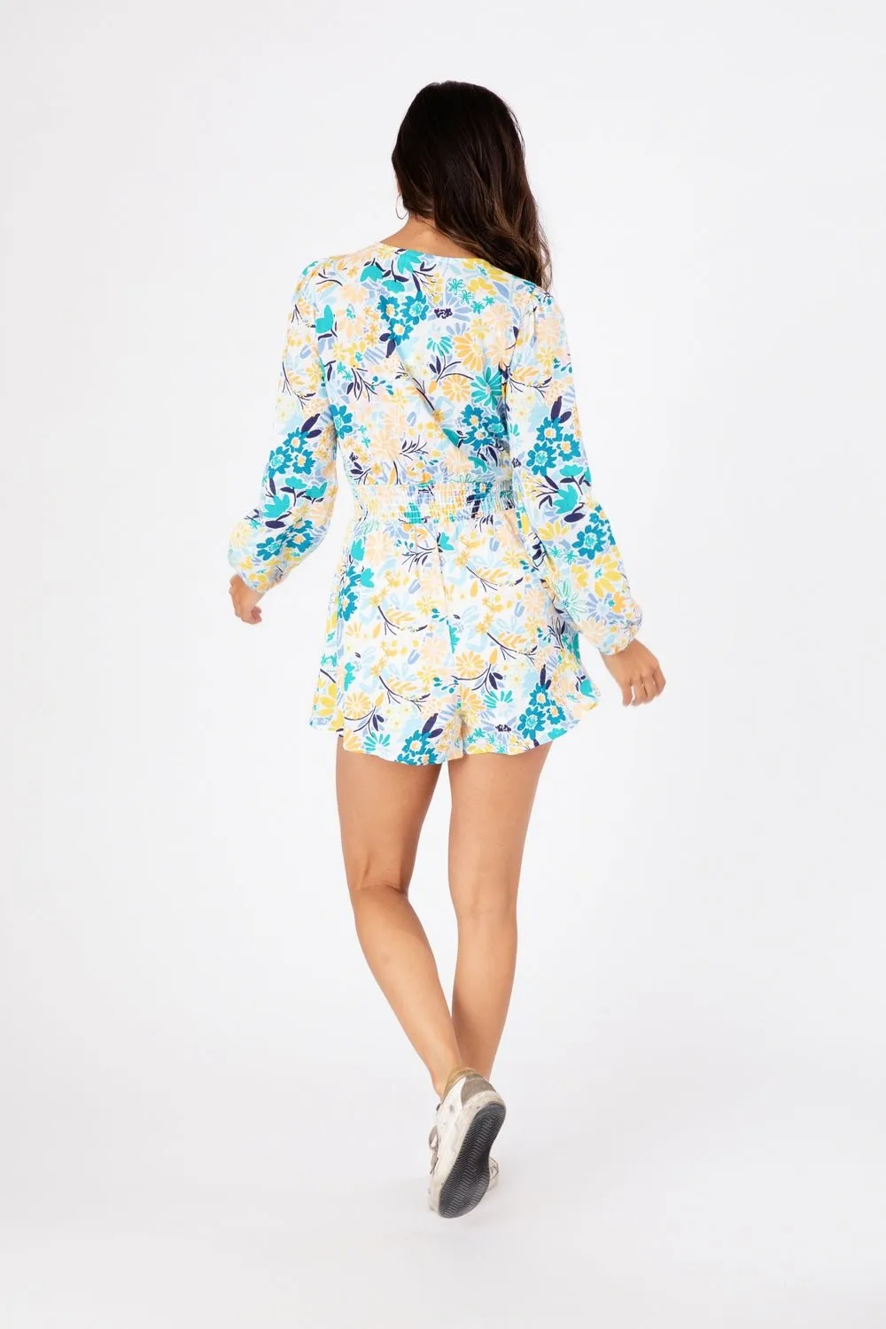 Floral Goddess Romper sold by Dress Barn product image thumbnail 3